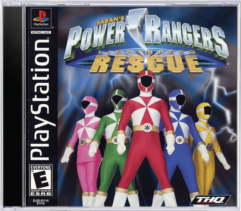 Power Rangers Lightspeed Rescue - Sony PlayStation 1 (PS1)