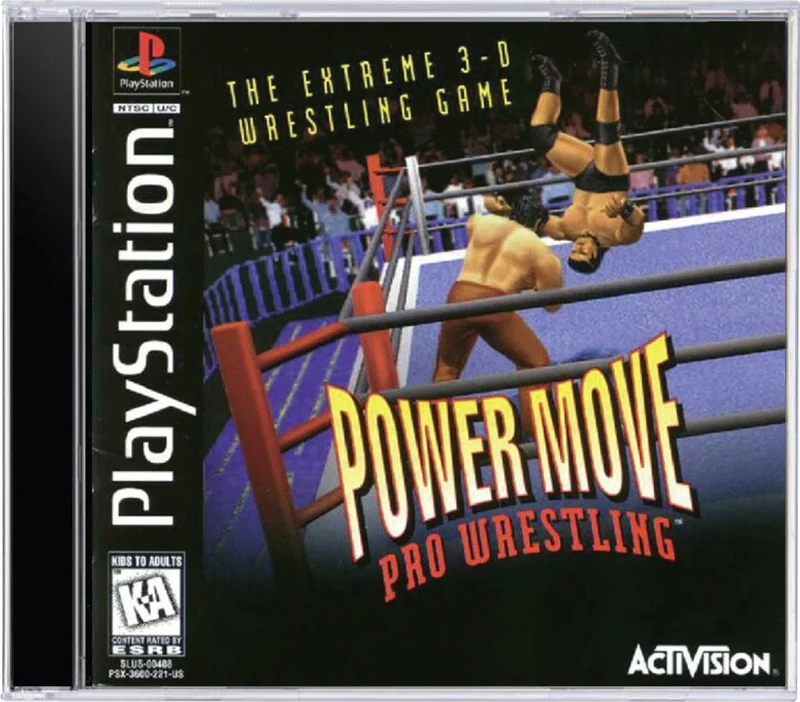 Power Move Pro Wrestling - Sony PlayStation 1 (PS1)