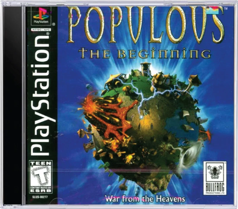 Populous The Beginning - Sony PlayStation 1 (PS1)
