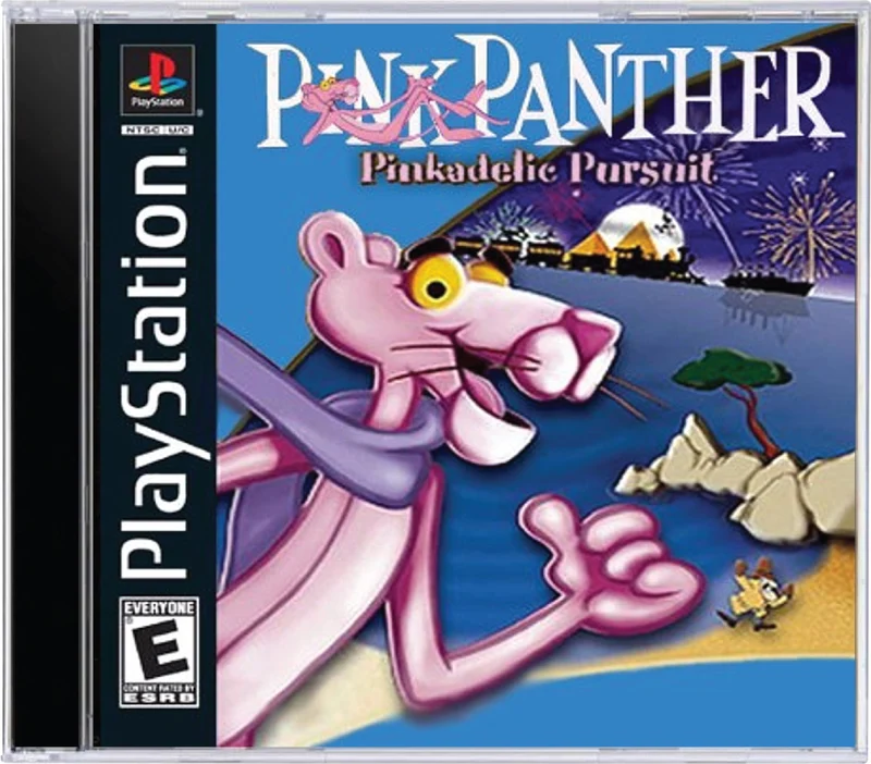 Pink Panther Pinkadelic Pursuit - Sony PlayStation 1 (PS1)