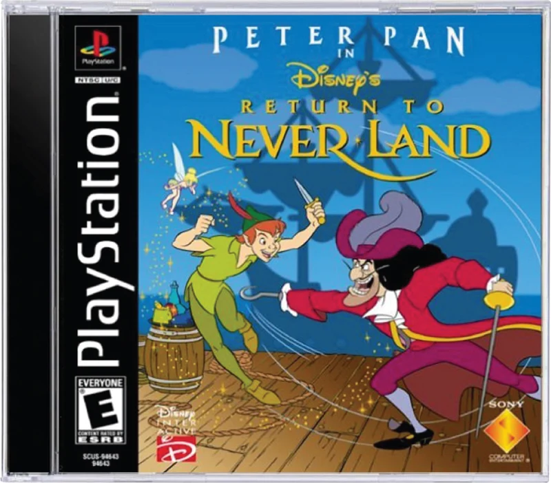 Peter Pan Return to Neverland - Sony PlayStation 1 (PS1)