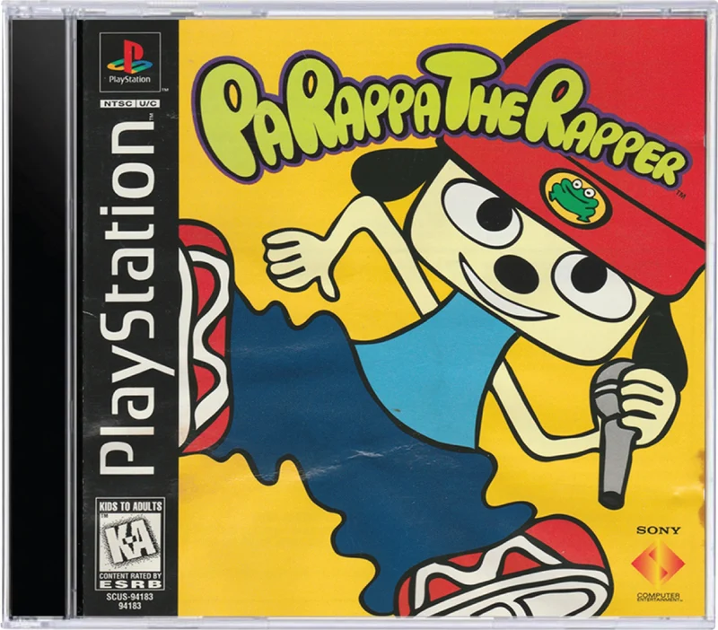 PaRappa the Rapper - Sony PlayStation 1 (PS1)