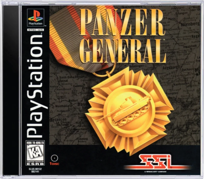 Panzer General - Sony PlayStation 1 (PS1)