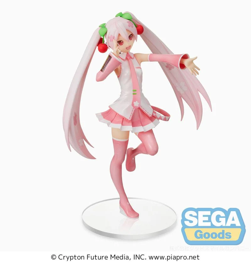 Hatsune Miku SPM Statue Sakura Miku Ver. 3 21 cm