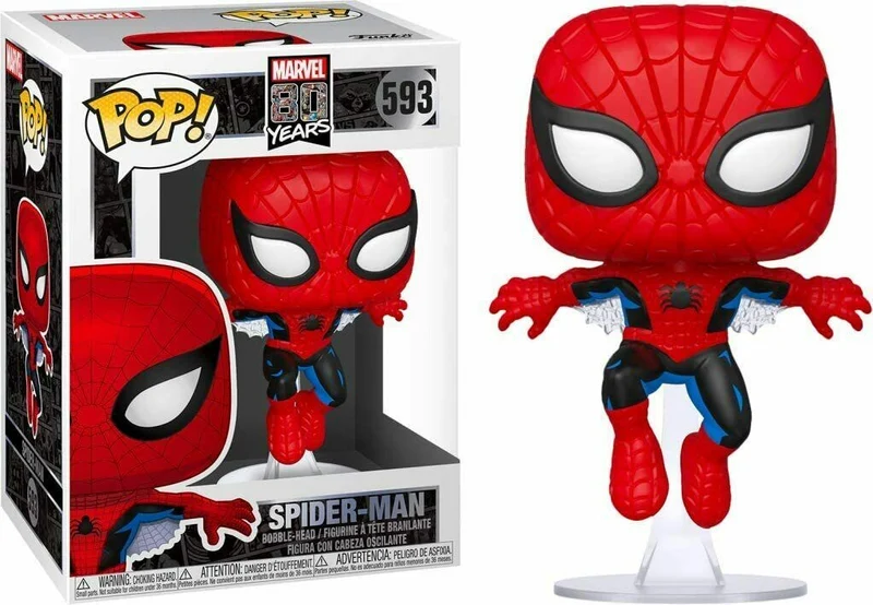 Marvel 80esimo POP! Marvel Spider-Man (prima apparizione) 9 cm PRE-ORDER 04-2022