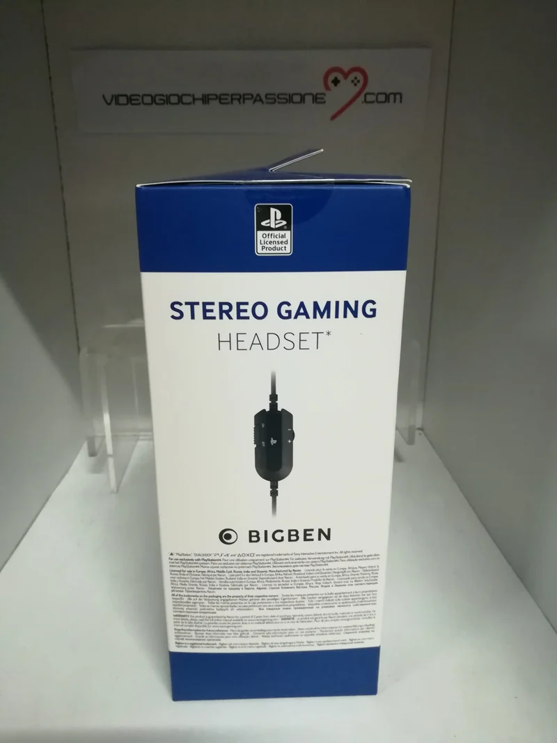 Cuffie Gaming per PS4-PS5 con microfono Camouflage Bigben Interactive