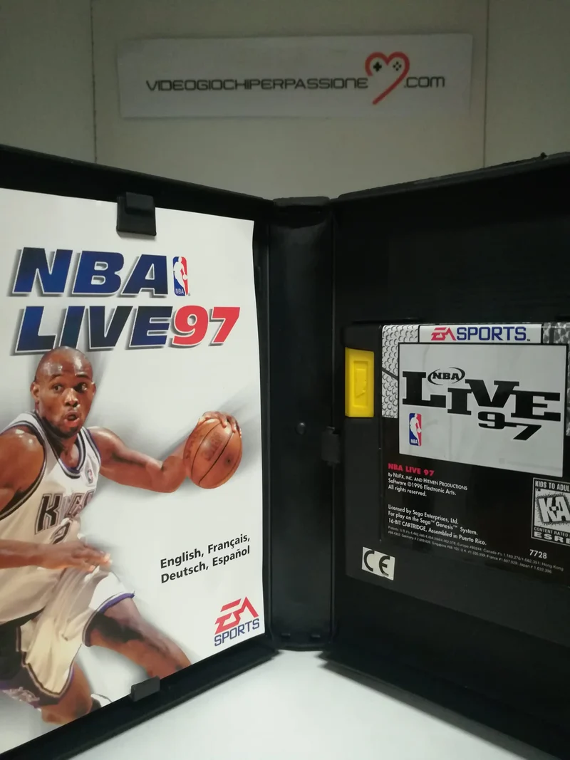 NBA LIVE 97 SEGA MEGA DRIVE (usato)