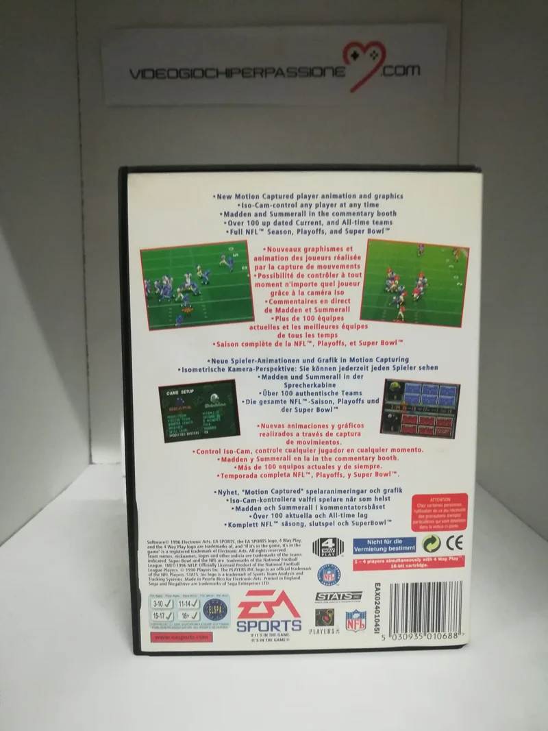MADDEN NFL97 SEGA MEGA DRIVE (usato)