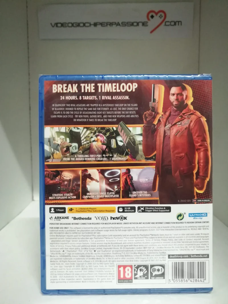 DEATHLOOP PLAYSTATION 5 EDIZIONE INGLESE
