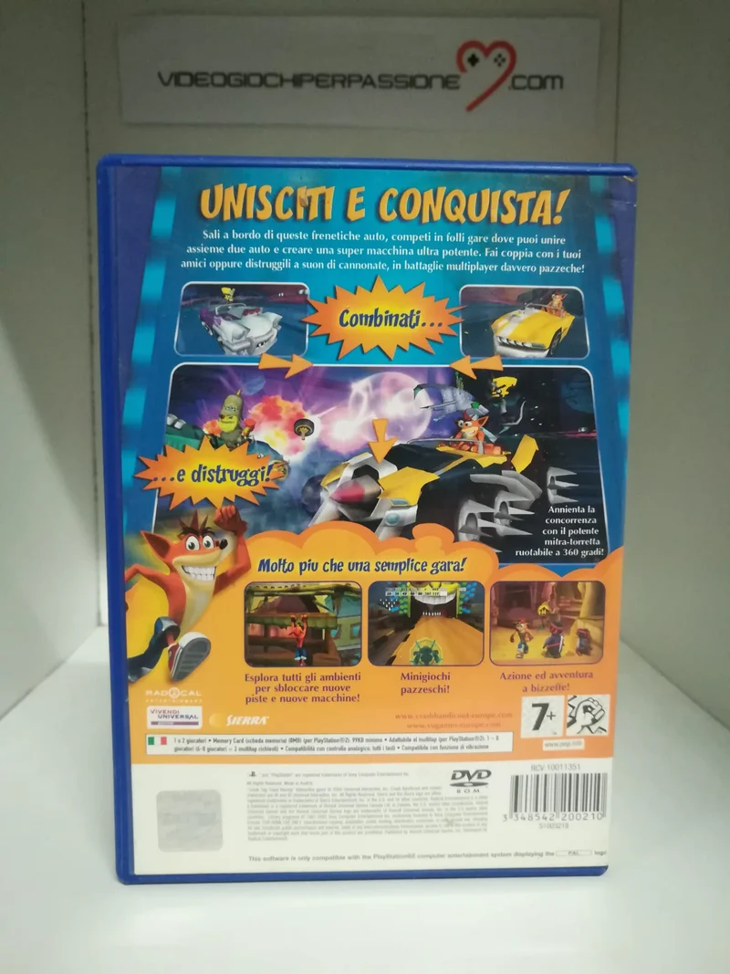 CRASH TAG TEAM RACING PS2 (usato garantito)