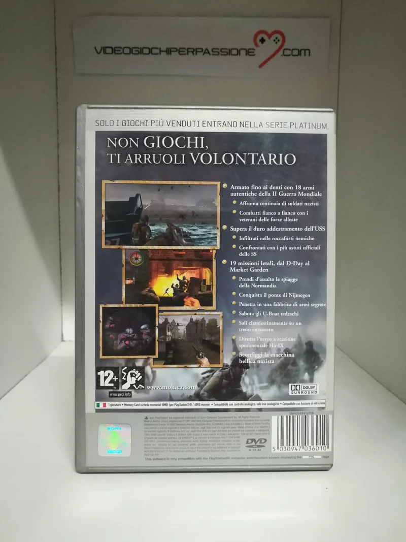 MEDAL OF HONOR FRONTLINE PS2 (usato garantito)