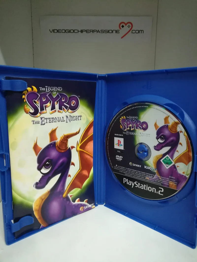 THE LEGEND OF SPYRO THE ETERNAL NIGHT PS2 (usato garantito)