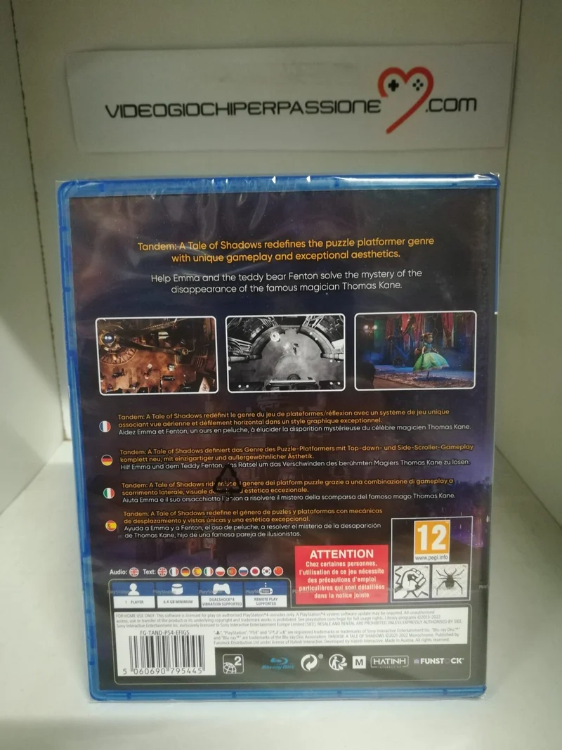 Tandem: A Tale of Shadows Playstation 4 Edizione Europea