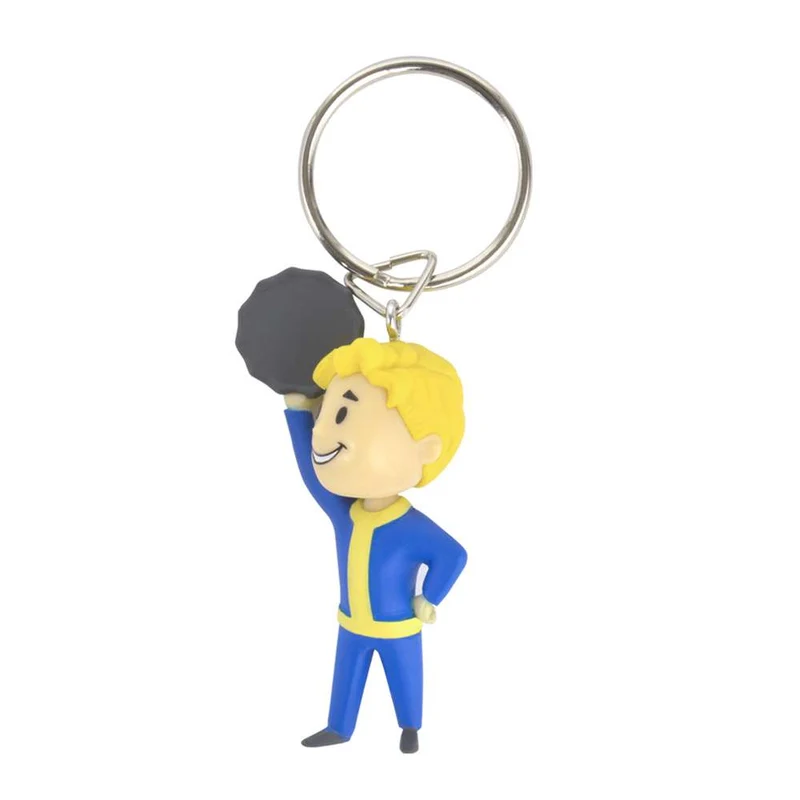 Portachiavi/portachiavi di scambio ufficiale di Fallout 76 Vault Boy