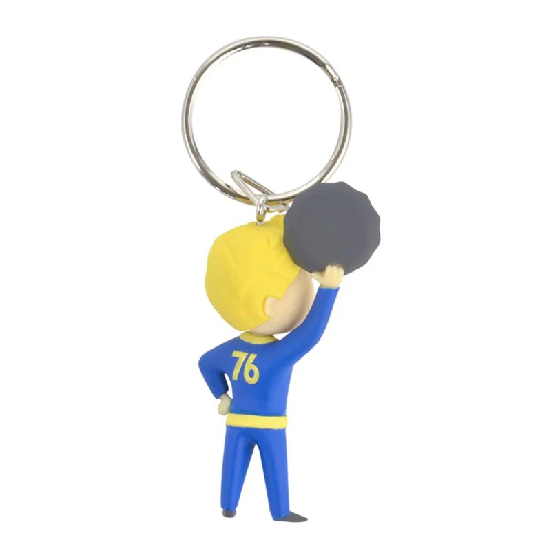 Portachiavi/portachiavi di scambio ufficiale di Fallout 76 Vault Boy