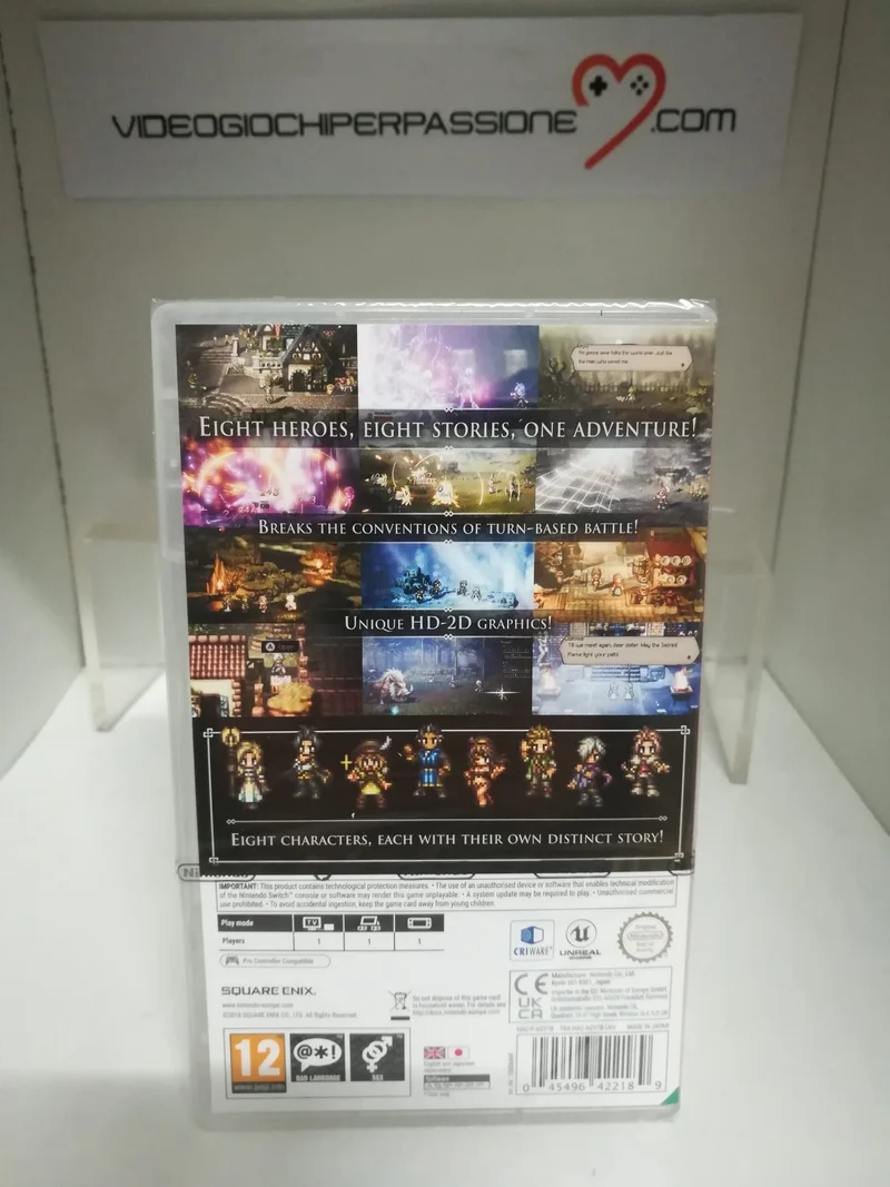 OCTOPATH TRAVELER NINTENDO SWITCH (versione europea)