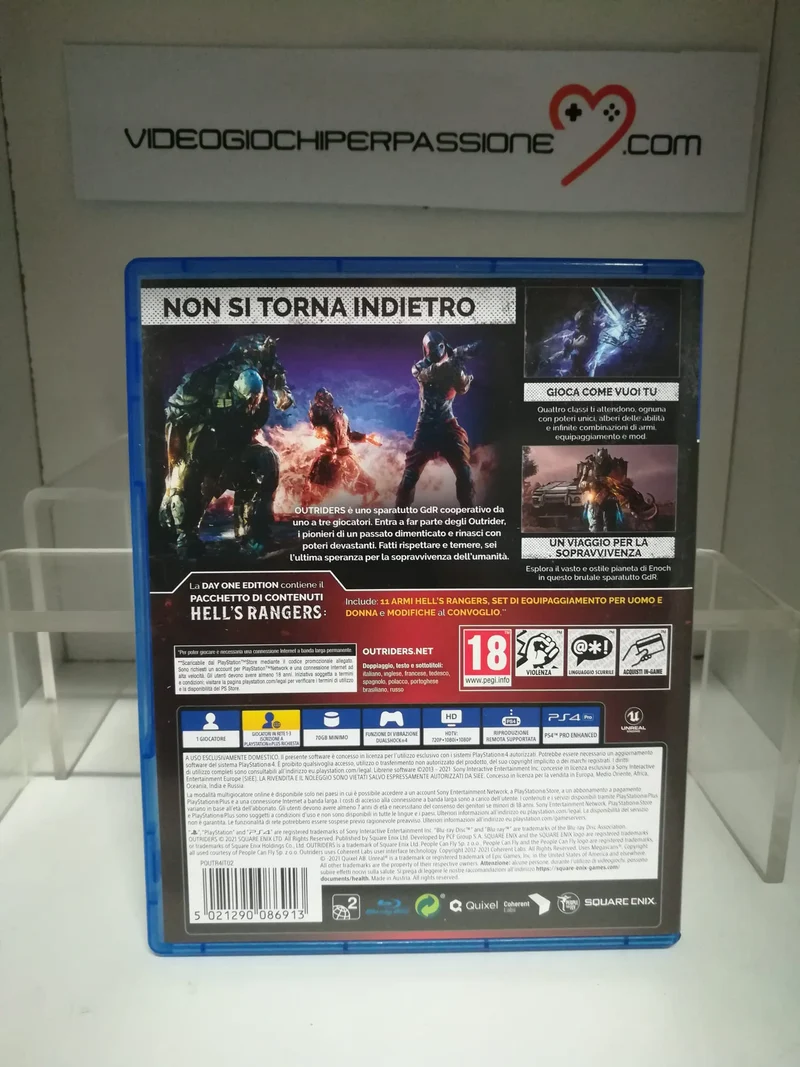 OUTRIDERS PS4 (usato garantito)(versione italiana)