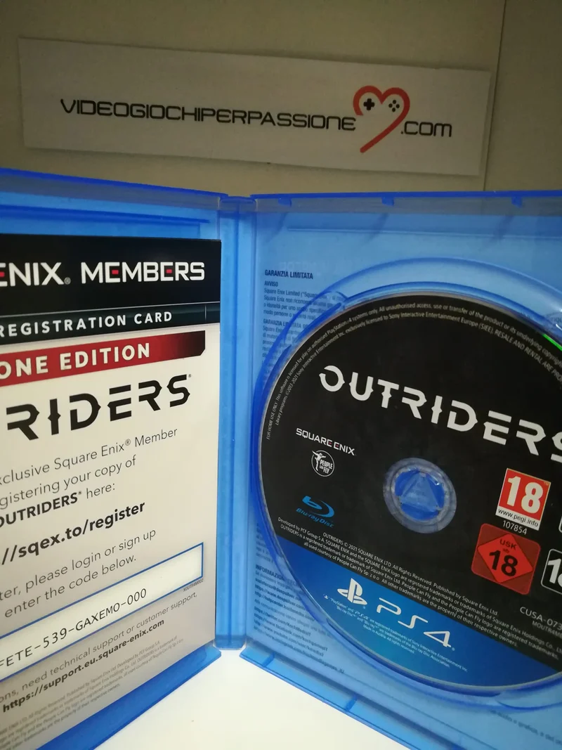 OUTRIDERS PS4 (usato garantito)(versione italiana)