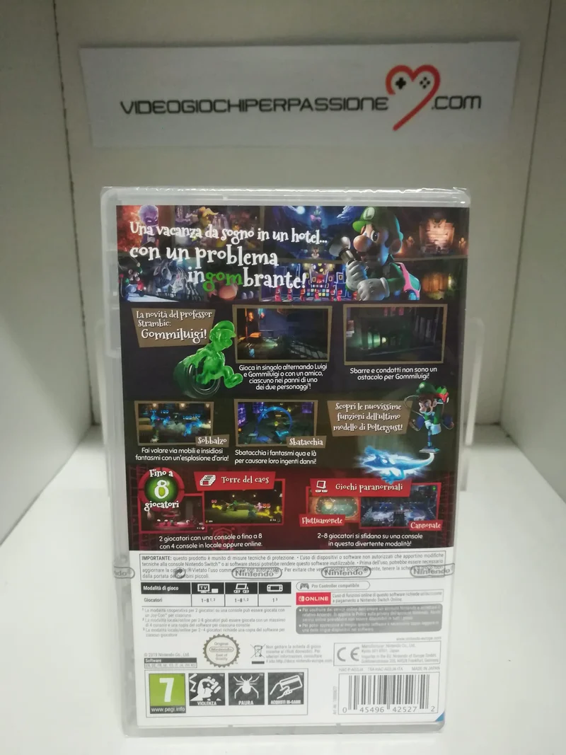 LUIGI'S MANSION 3 NINTENDO SWITCH (versione italiana)