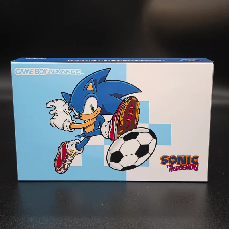 Nintendo Game Boy Advance (GBA) Custom Sonic Backlit Handheld Console