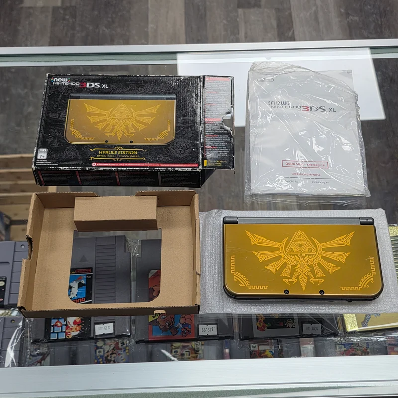 CIB "New" Nintendo 3DS XL Hyrule Edition