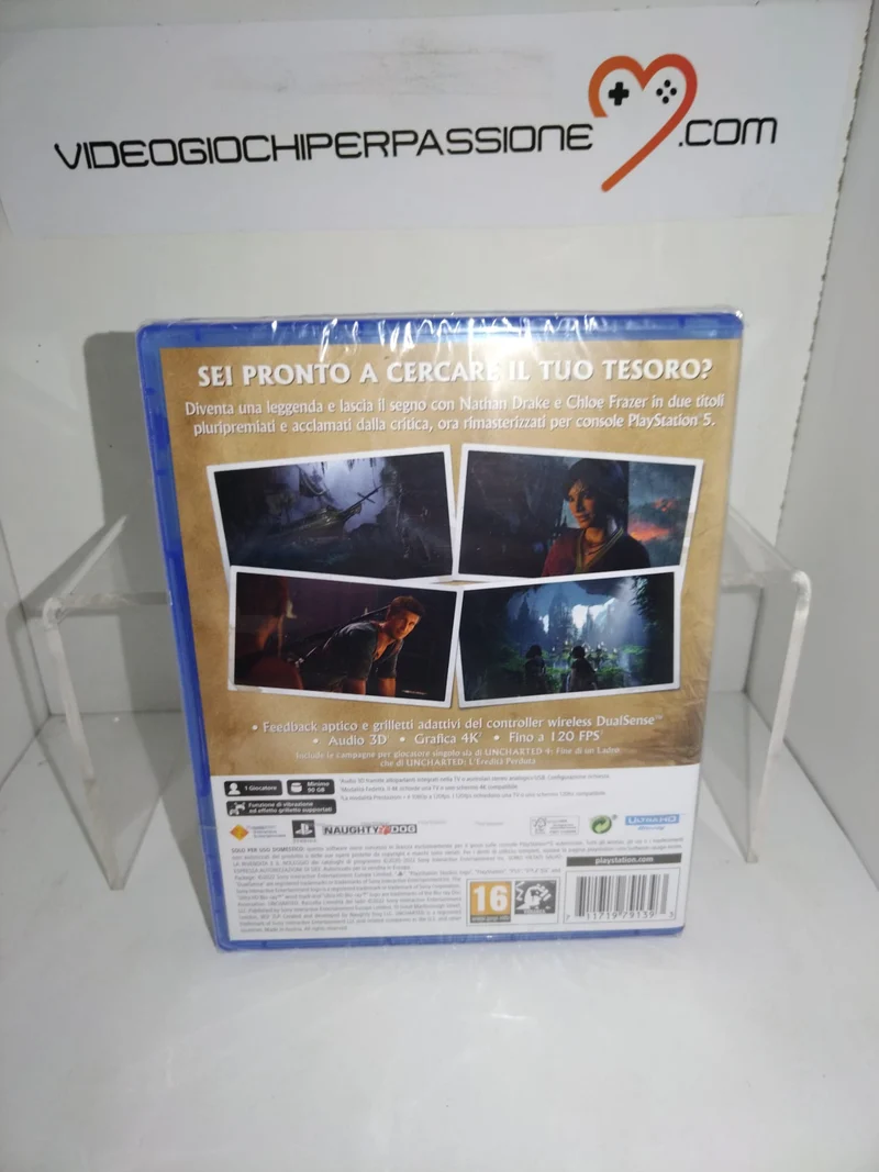 Uncharted: Raccolta L'eredità Dei Ladri Playstation 5 Edizione Italiana