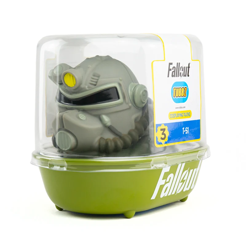 Fallout T-51 TUBBZ Anatra cosplay da collezione