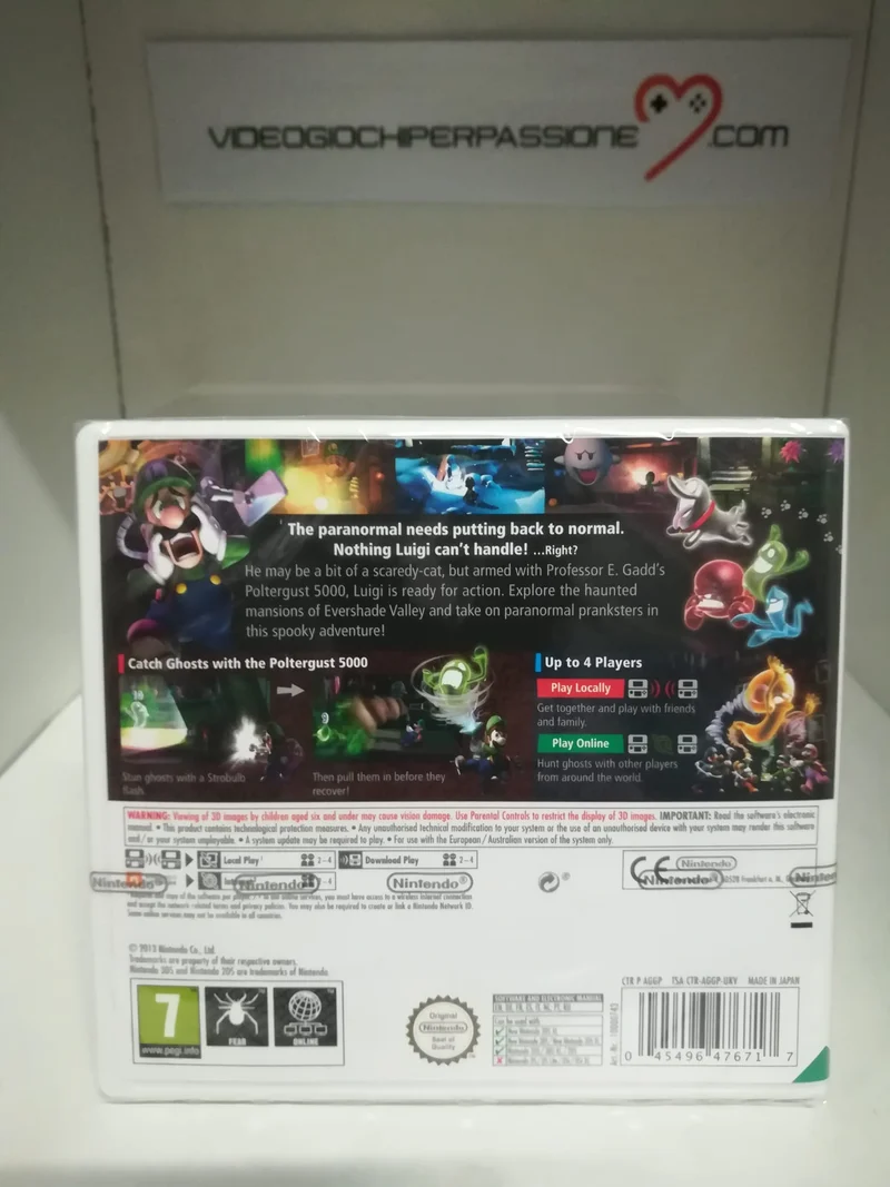 LUIGI'S MANSION 2 NINTENDO 3DS