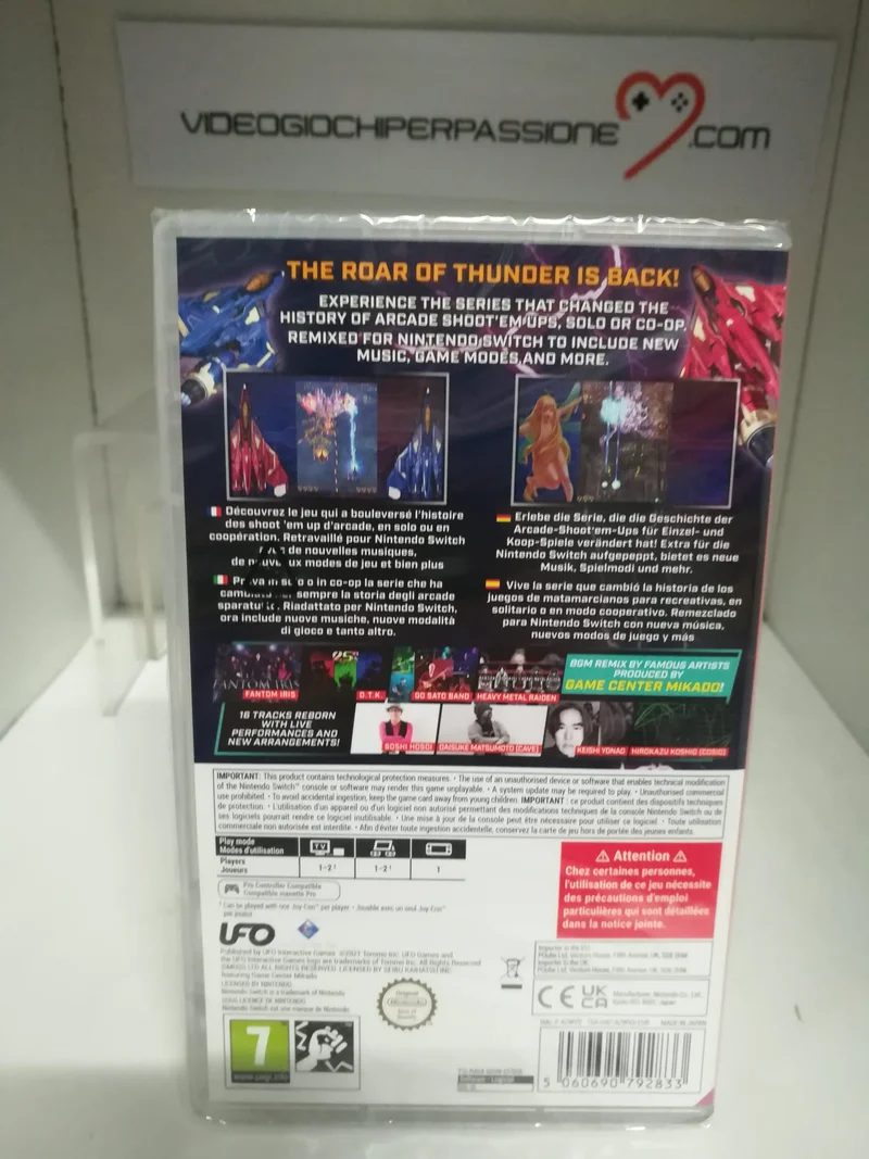 Raiden IV X Mikado Remix Nintendo Switch Edizione Europea