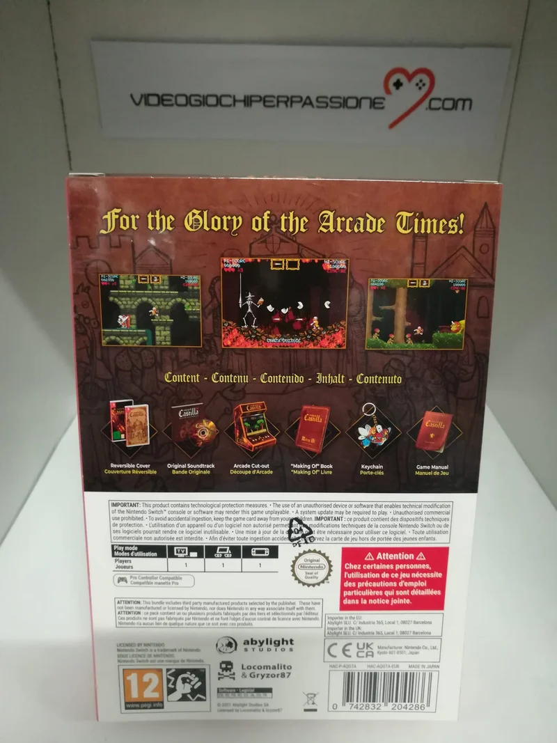 Cursed Castilla EX Collector Edition Nintendo Switch Edizione Europea