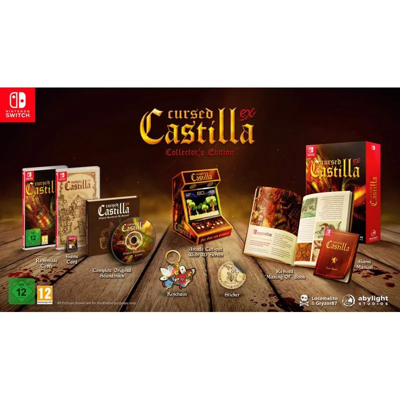 Cursed Castilla EX Collector Edition Nintendo Switch Edizione Europea