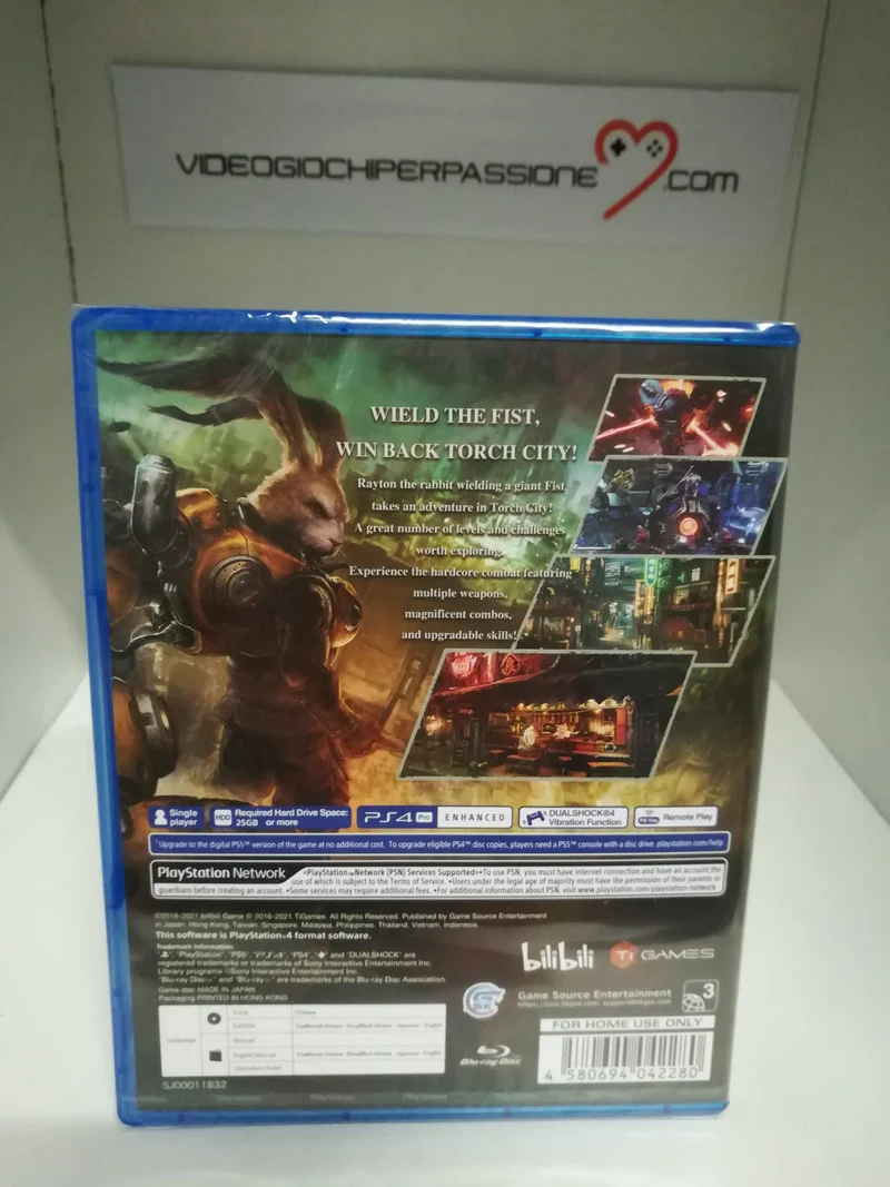 F.I.S.T. FORGEO IN SHADOW TORCH PS4 (versione asiatica)
