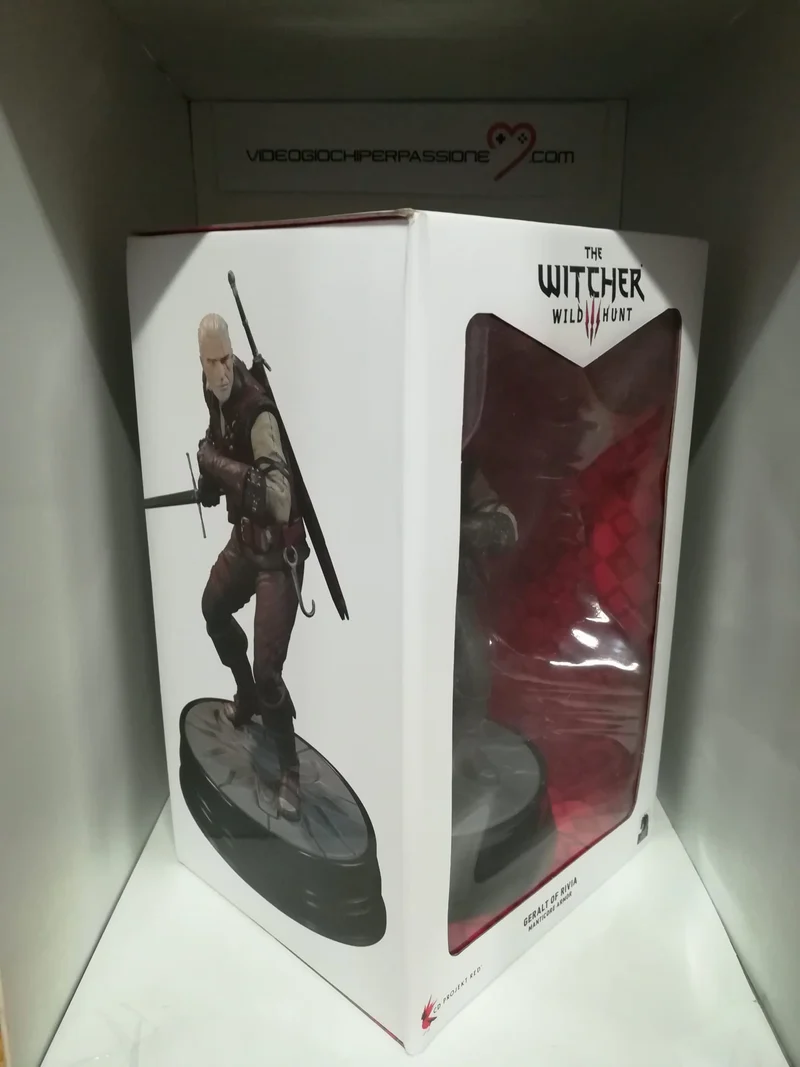 Witcher 3 Wild Hunt PVC Statue Geralt Manticore 20 cm