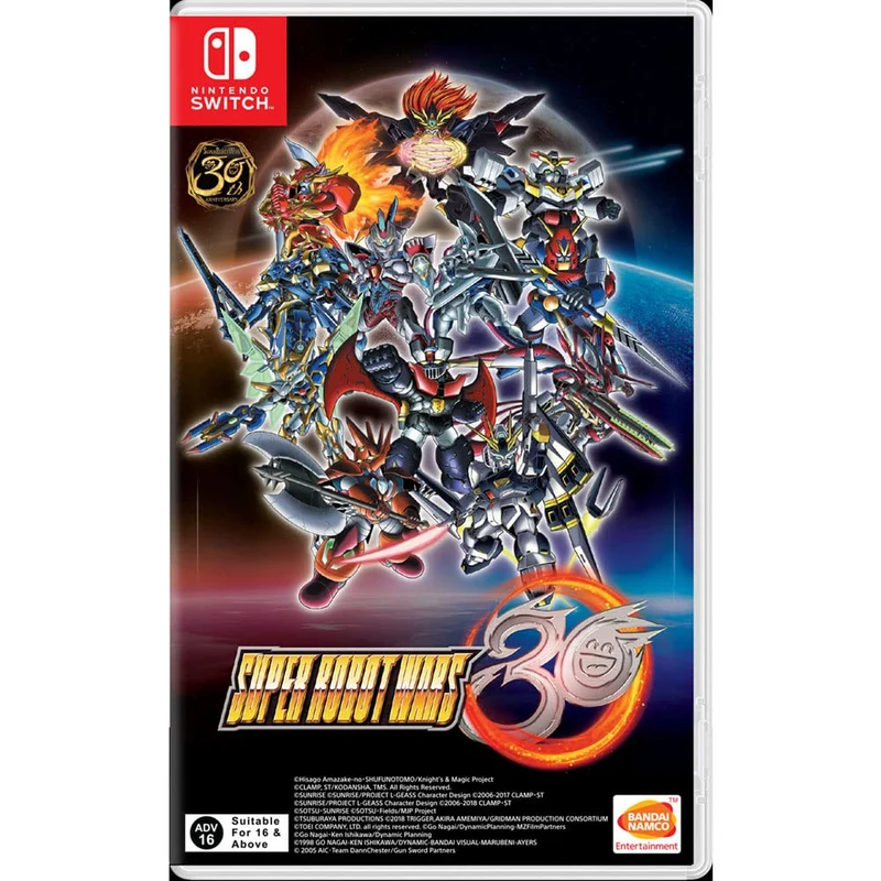 Super Robot Wars 30 - Nintendo Switch Edizione Asiatica [CON SOTTOTITOLI IN INGLESE]