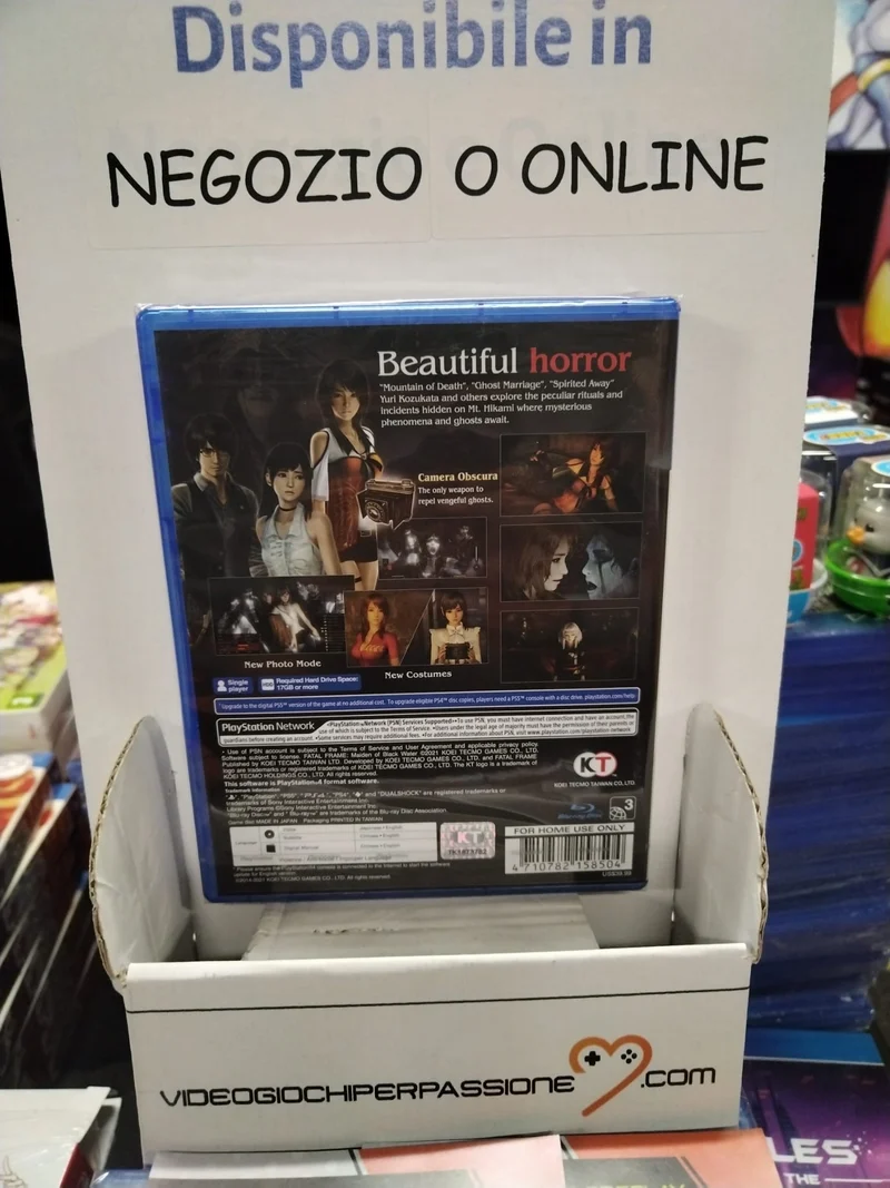 Fatal Frame: Maiden of Black Water Playstation 4 Edizione Asiatica