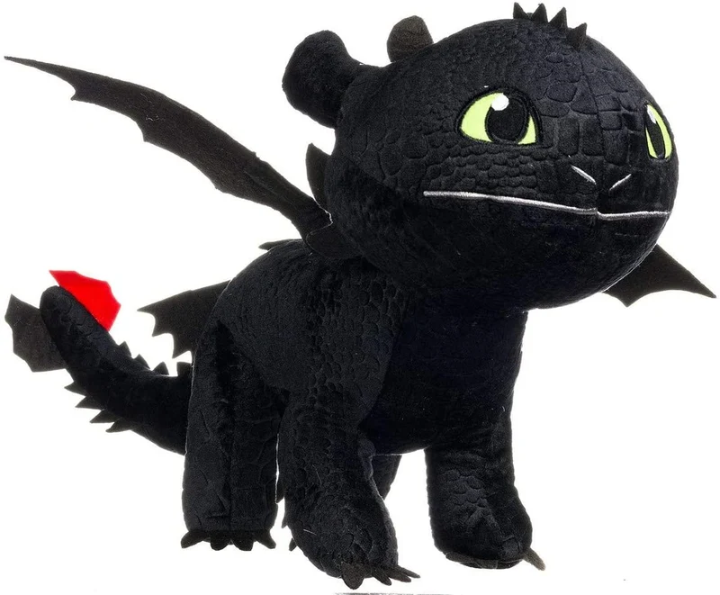 PELUCHE Dragons SDENTATO Furia Buia 33CM