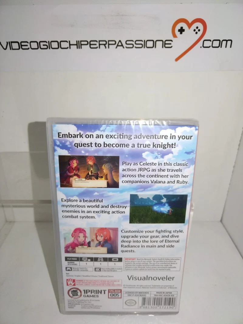Eternal Radiance Nintendo Switch Edizione Asiatica [SOTTOTIOLI IN INGLESE]