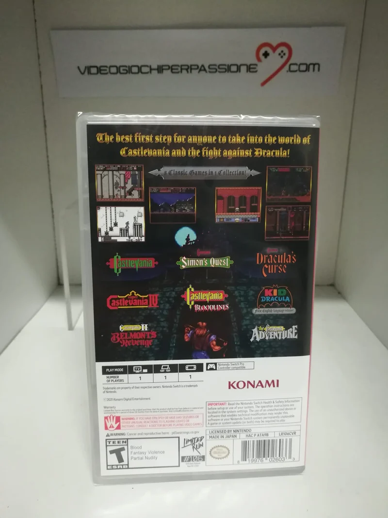 Castlevania Anniversary Collection (Limited Run #106) (Import) - Nintendo Switch