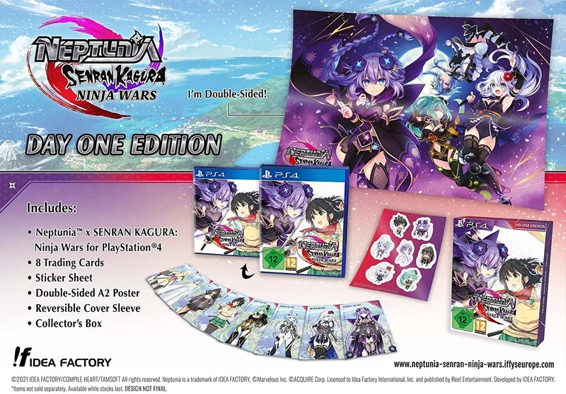 Neptunia x SENRAN KAGURA: Ninja Wars – Day One Edition Playstation 4 Edizione Europea
