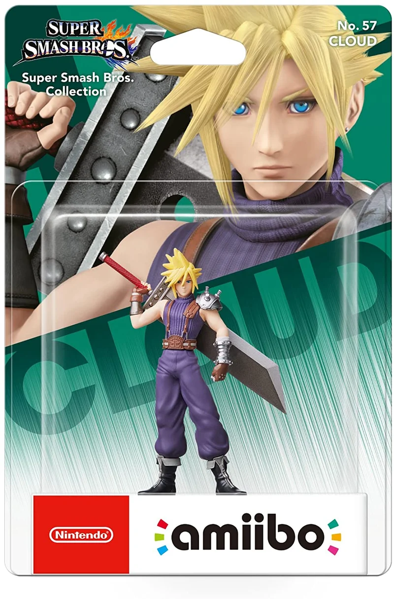 Amiibo Cloud Final Fantasy 7, Super Smash Bros. Collection