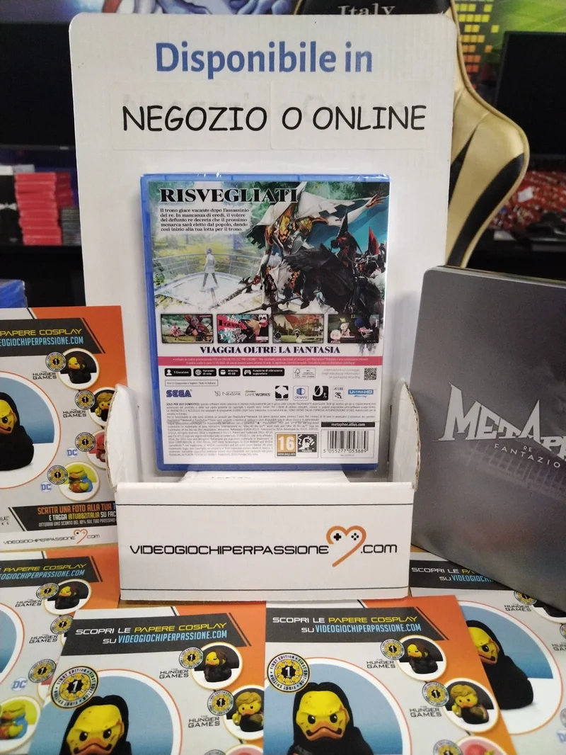 Metaphor ReFantazio Playstation 5 SteelBook Edition Edizione ITALIANA