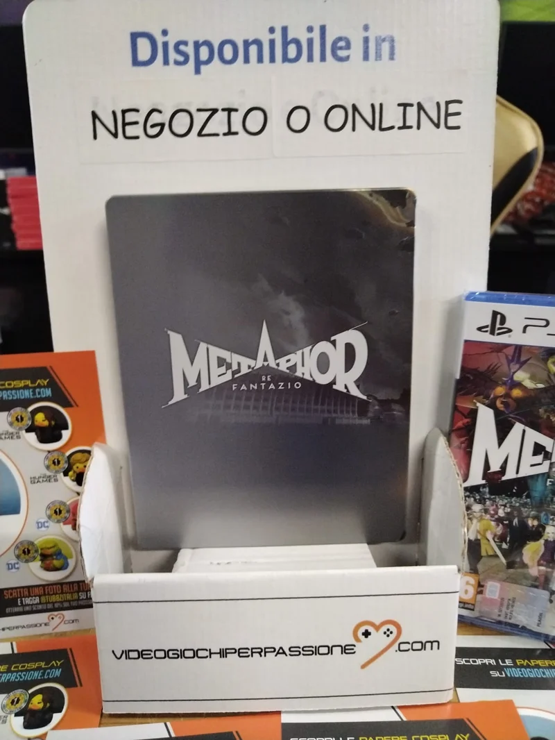 Metaphor ReFantazio Playstation 5 SteelBook Edition Edizione ITALIANA