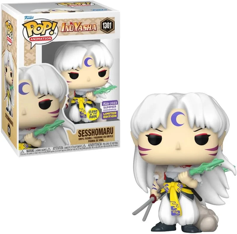 Funko Pop! Inuyasha - Sesshomaru - Glow-in-The-Dark (2023 Summer Convention Exclusive)