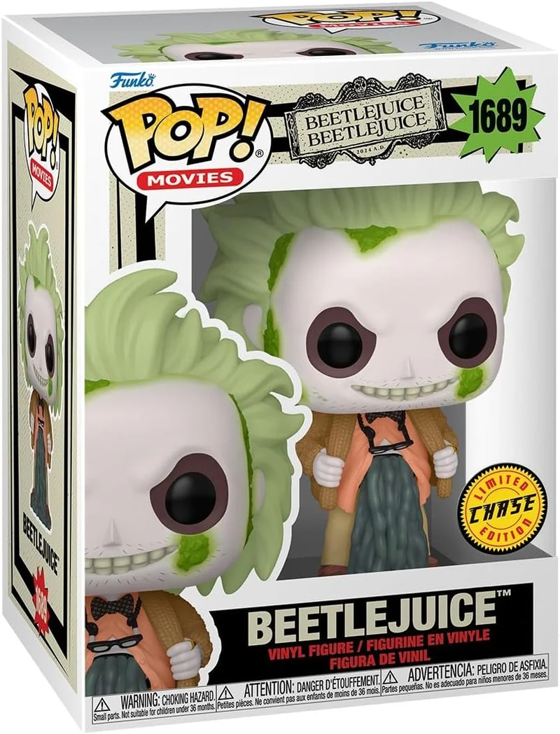 Funko Pop! Movies: Beetlejuice Beetlejuice - Beetlejuice CHASE