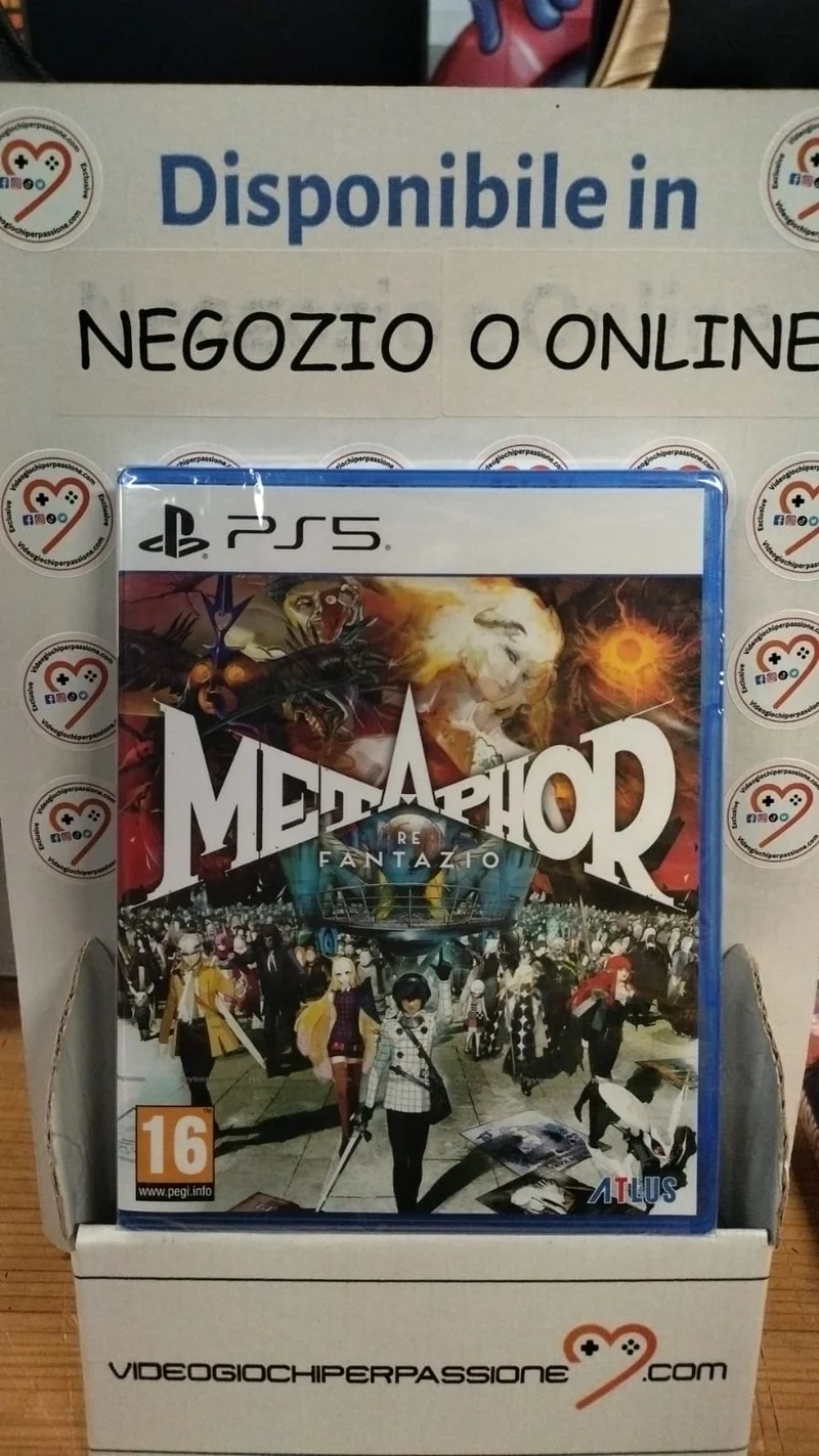 Metaphor ReFantazio Playstation 5 +SteelBook Edition Edizione Europea