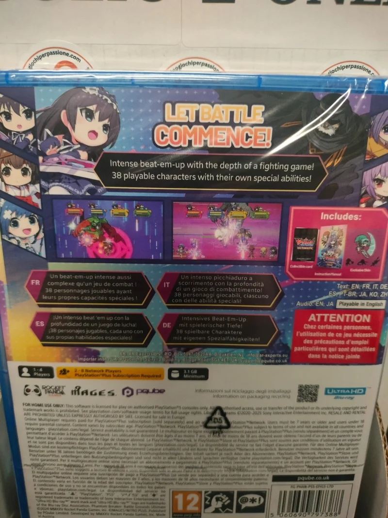 Phantom Breaker : Battle Grounds Ultimate D1 Edition Playstation 5 Edizione Europea