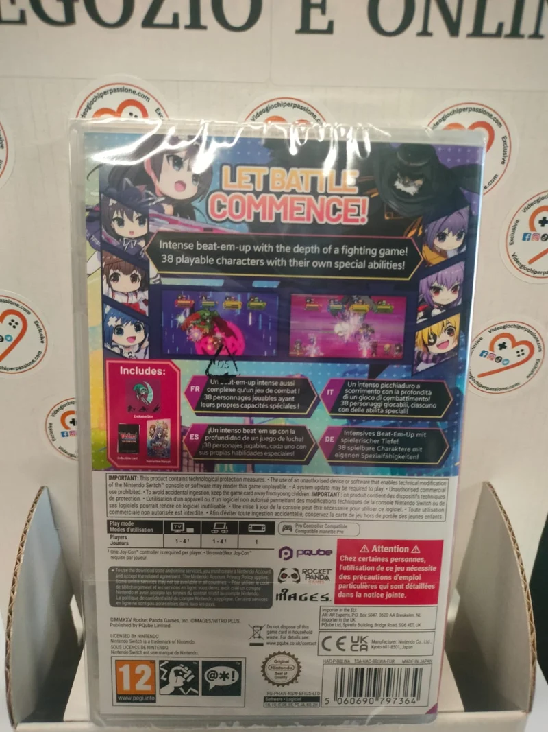 Phantom Breaker : Battle Grounds Ultimate D1 Edition Nintendo Switch Edizione Europea