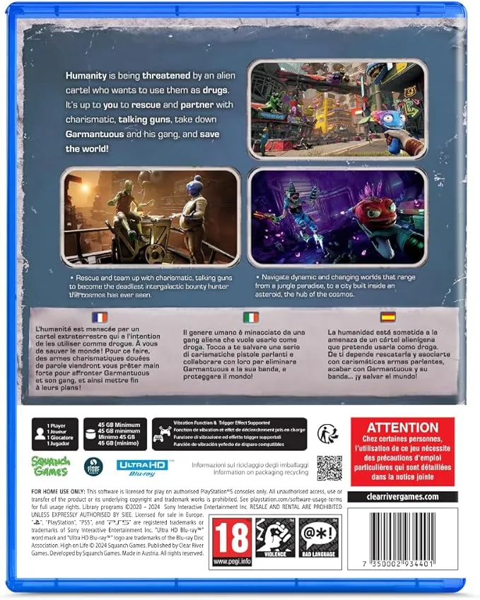 High on Life Playstation 5 (versione europea)
