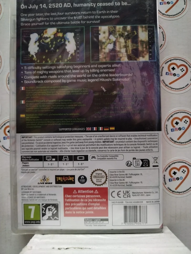 Radiant Silvergun Nintendo Switch