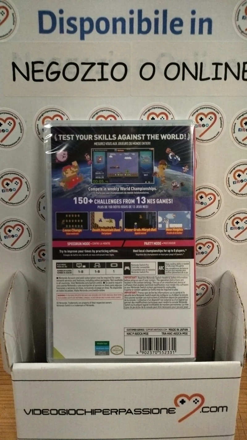 Nintendo Wolrd Championships Nes Edition Nintendo Switch Edizione Asiatica - Versione Su Scheda